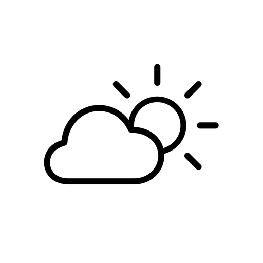 Minimalistic Weather App app icon