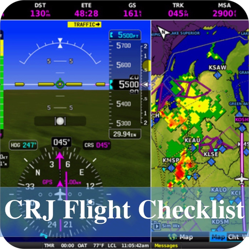 CRJ Flight Checklist app icon