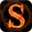 Fire Text Name Art icon