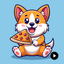 Cute Corgi Animated Emojis icon