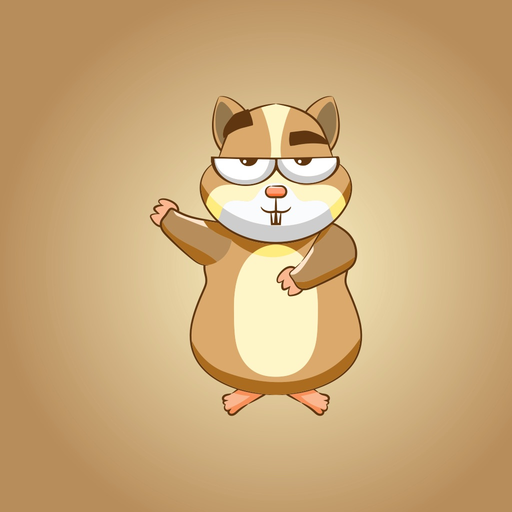 Adorable Hamster Stickers app icon