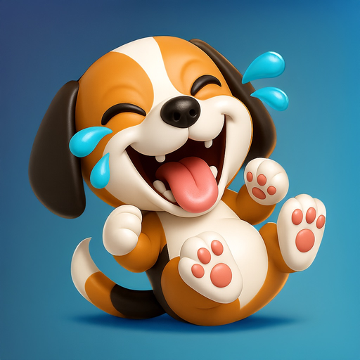 Beagle Emojis app icon