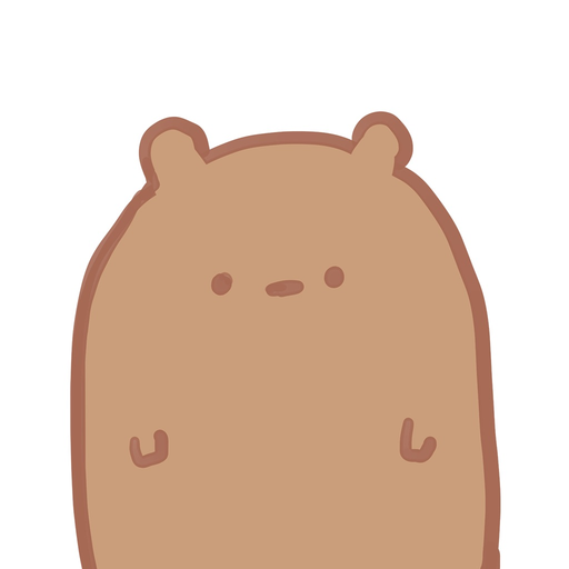 Blank Bear Stickers app icon