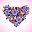 Glossy Butterflies Stickers icon