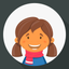 Girls Expression Emoji icon