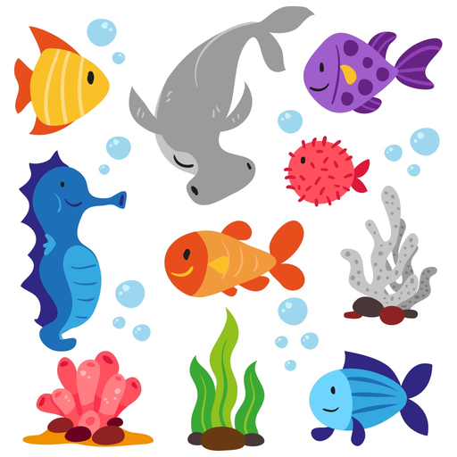 Sea Life Emojis app icon