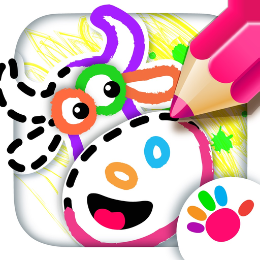 Bini Coloring & Drawing Games app icon