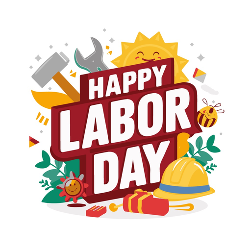 Labor Day Stickers Pack! app icon
