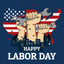 Happy Labor Day Stickers! icon