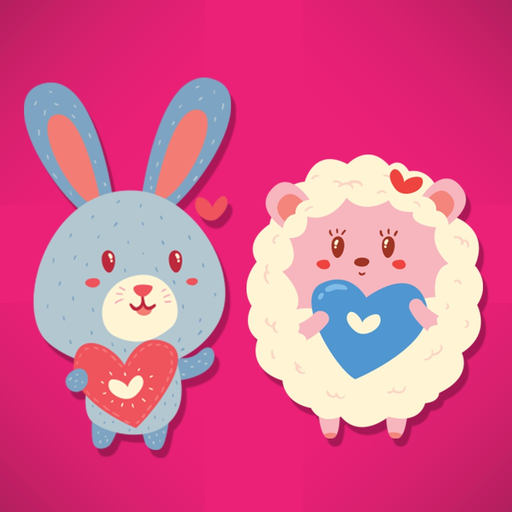 Sheep & Bunny Stickers! app icon