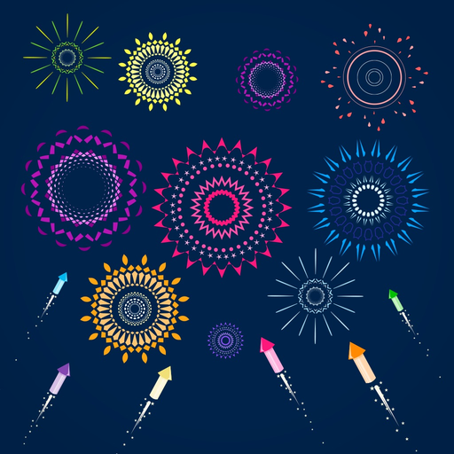 Fireworks Stickerss app icon