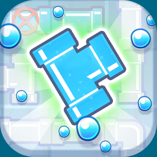 Pipe Puzzle Water 定番ゲームで暇つぶし app icon