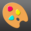 Real Paint mixing tools icon