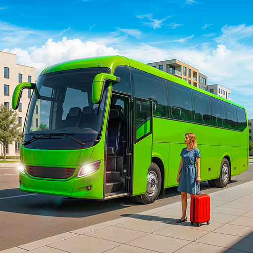 Passenger City Bus Driving 3D app icon
