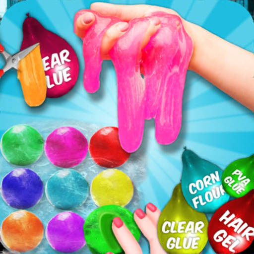 Clay Ball & Balloon Slime Game app icon