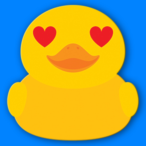 Yellow Rubber Duck Stickers app icon