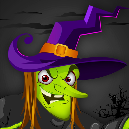 Angry Witch vs Pumpkin app icon