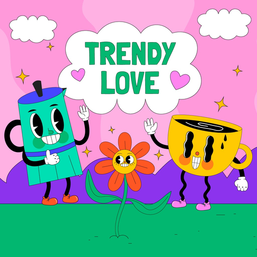 Retro Sticker World app icon