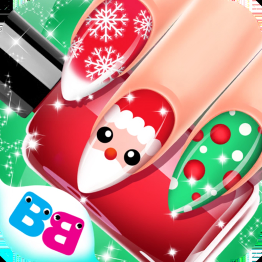 Nail salon game app icon
