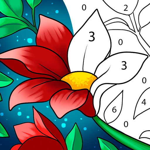 Paint by Number: Coloring Game app icon