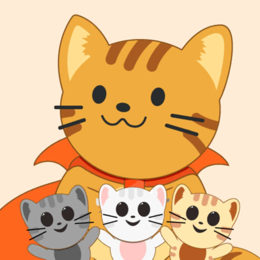 Super Cat and the Kitties app icon