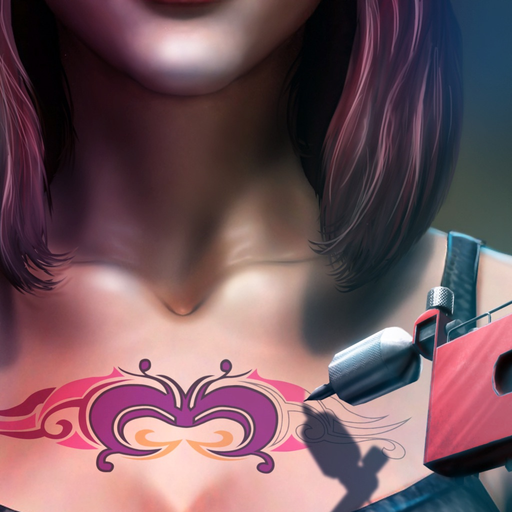 Tattoo Studio Simulator 3D app icon