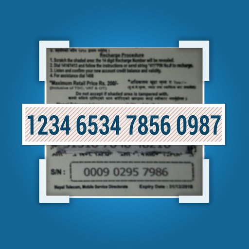Recharge Card Scanner app icon