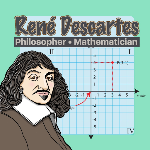Rene Descartes app icon