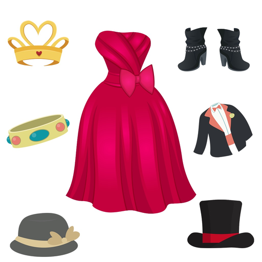 Party Dress Up Emojis app icon