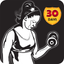 Female Fitness Workout at Home icon