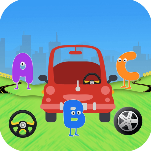 Learn ABC Car Coloring Games app icon