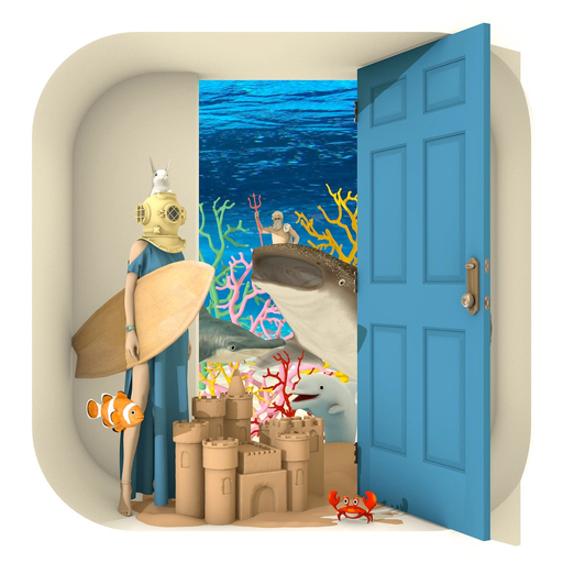 Escape Game: Marine Blue app icon