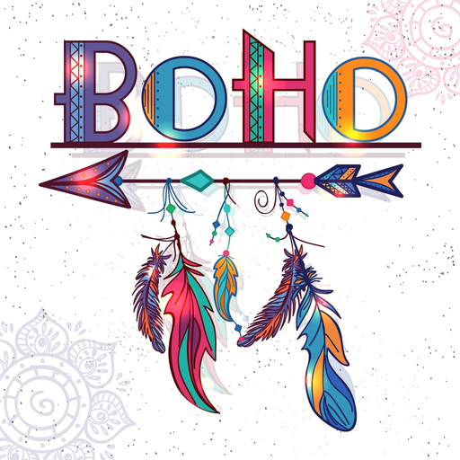 Bohi Chic Style Stickers app icon
