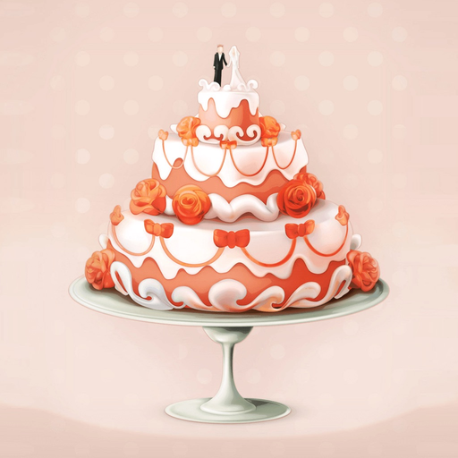 Birthday Cake & Tea Stickers app icon