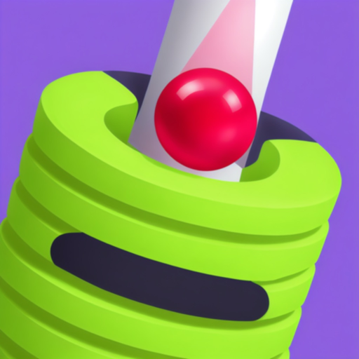 Helix Paint Ball - jump Stack app icon
