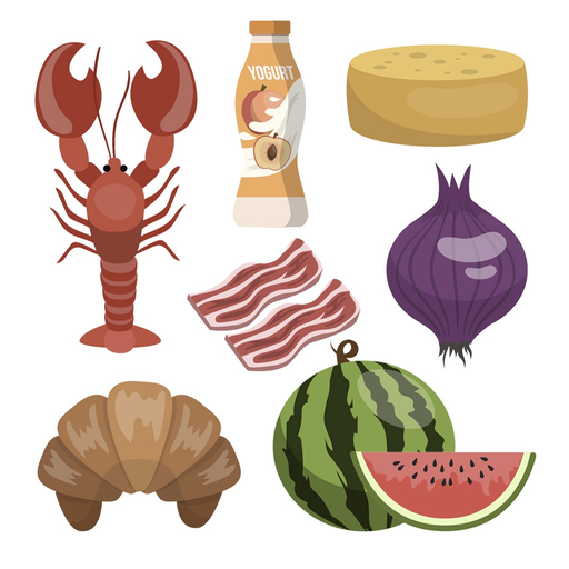 All Foods Stickers app icon