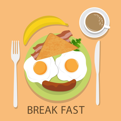 Food and Breakfast Stickers app icon