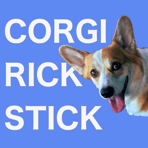 Corgi Rick Rick Sticks app icon