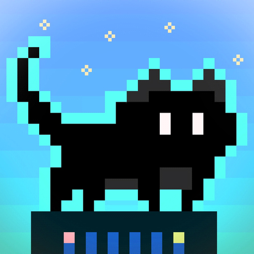 Cat City — Geometry Jump app icon