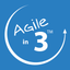Agile in 3 icon