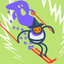 Stickman Ski - winter sports icon
