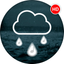 Dark Sky Relaxing Rain Sounds icon