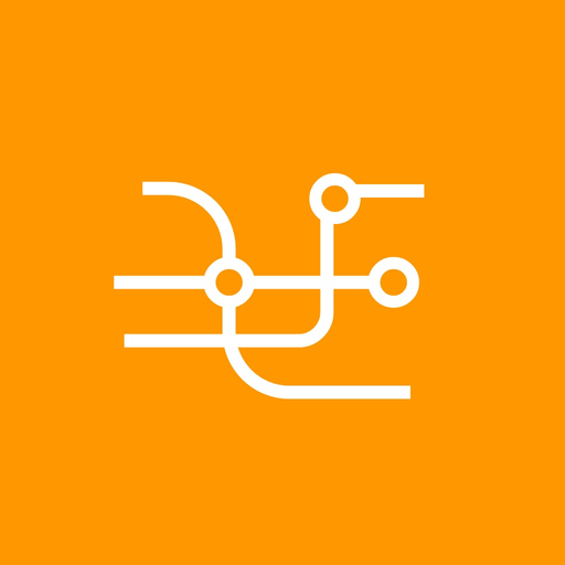 Public transport map Madrid app icon