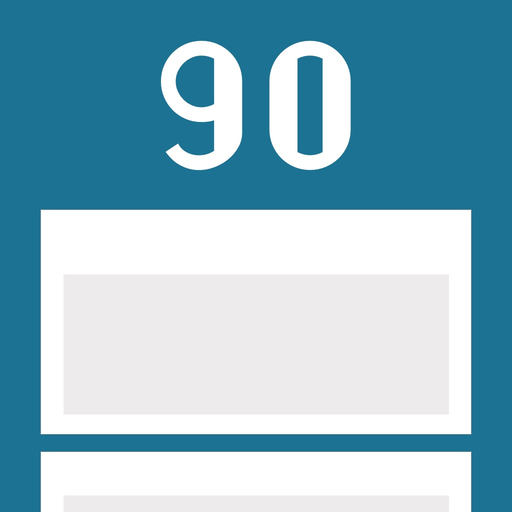 Ninety - 90 minutes ToDo app icon