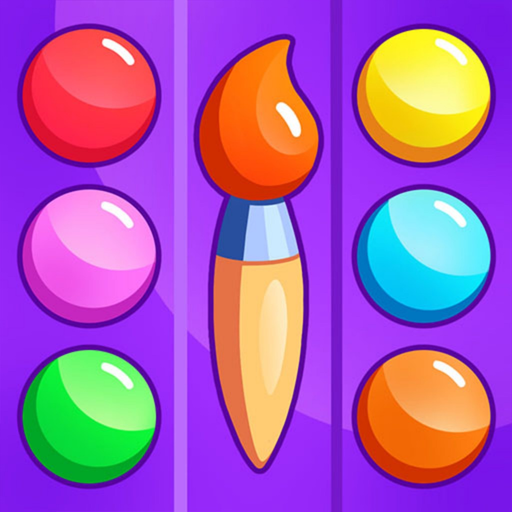 Games for learning colors 2 &4 app icon