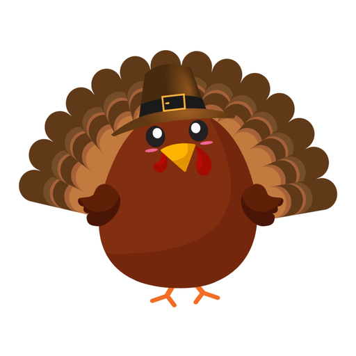Happy Thanksgiving Day Gobble app icon