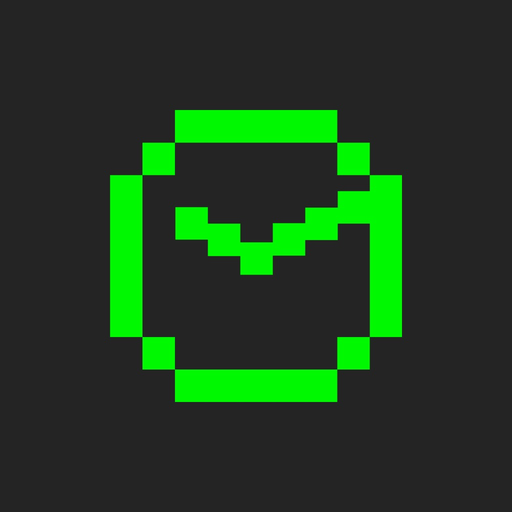 Pixel Clock - Retro Style app icon