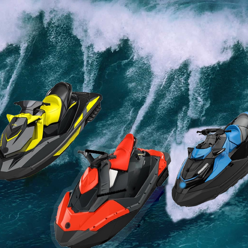 Fun racing games - jetski boat app icon