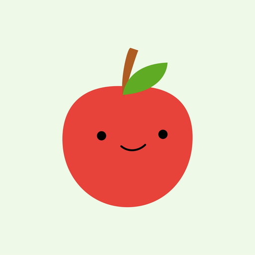 Cute Apple Stickers app icon