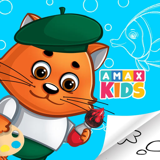 Coloring Book for Kids Animals app icon